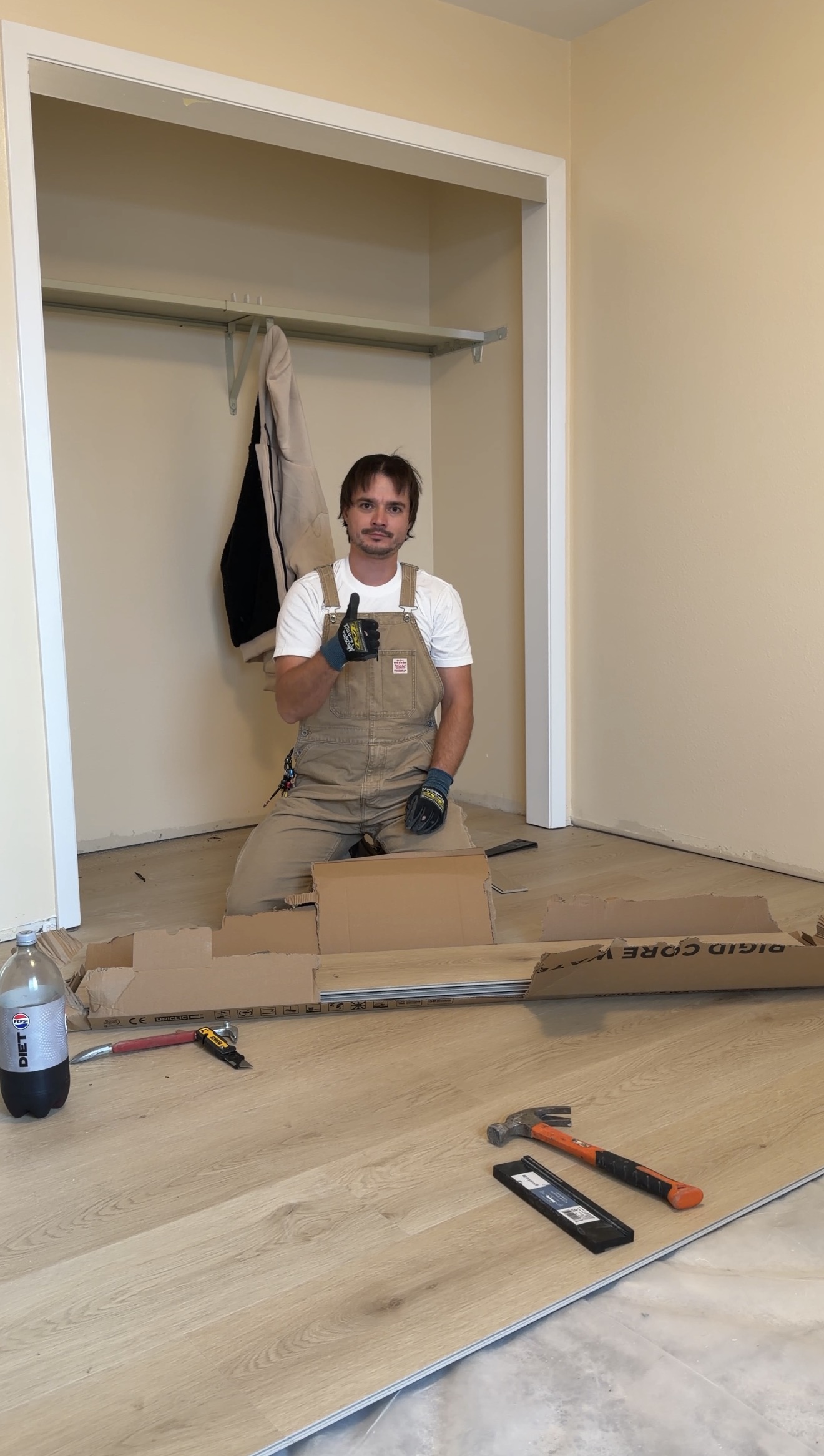 Laminate flooring project photo 5