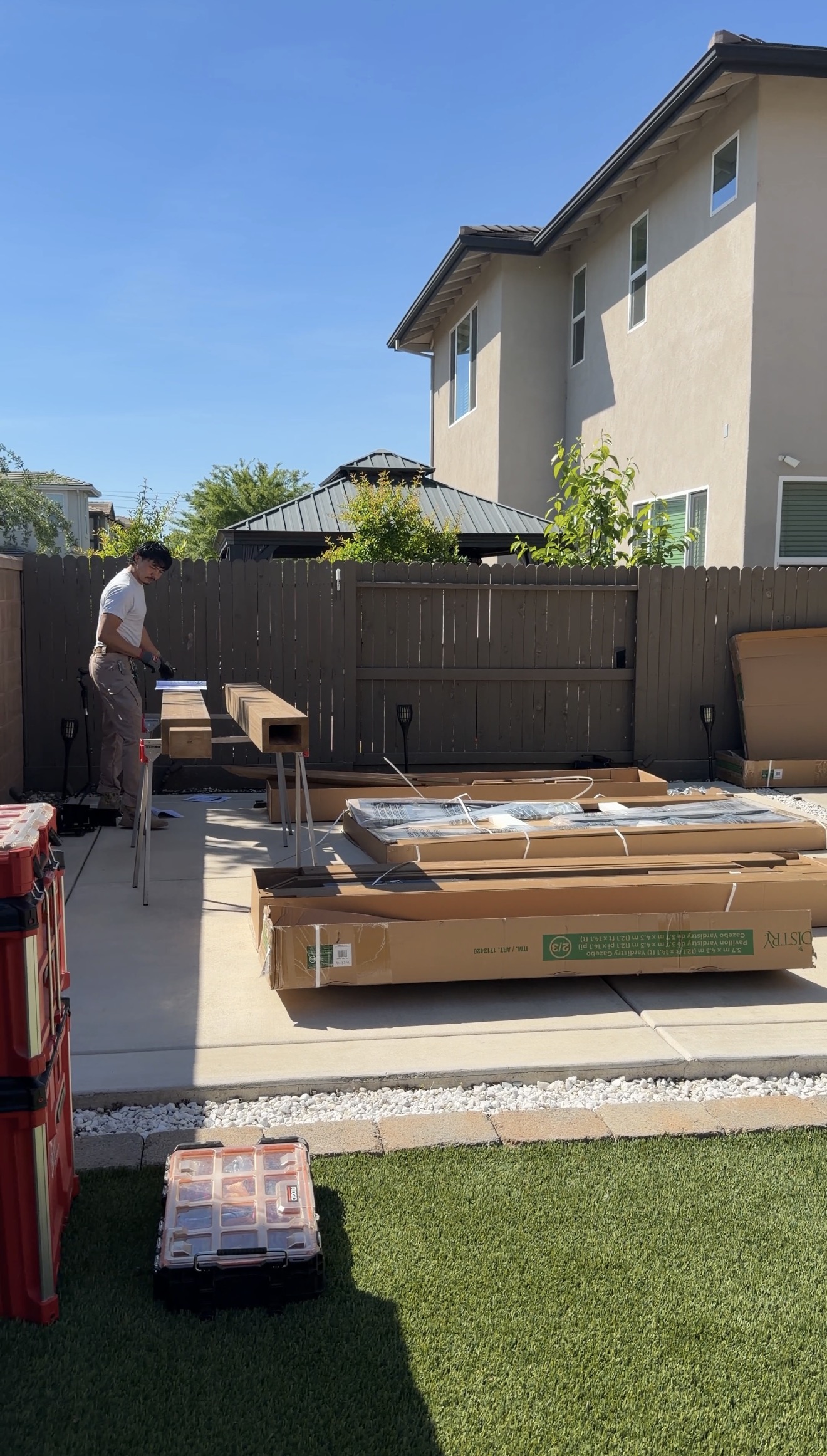 Patio and gazebo project photo 1