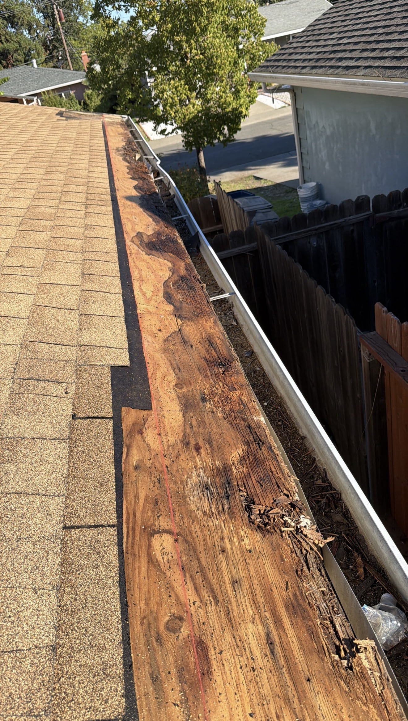 Roof repair project photo 1